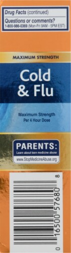 Alka Seltzer Plus Day Non-Drowsy Cold & Flu PowerMax Liquid Gels Perspective: left