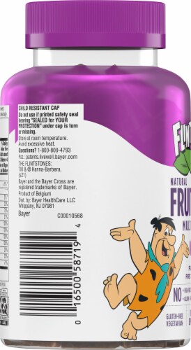 Flintstones Fruit Bites Kids Multivitamin Bites Perspective: left