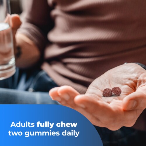 One A Day® Men's 50+ Advanced Multivitamin Gummies Perspective: left