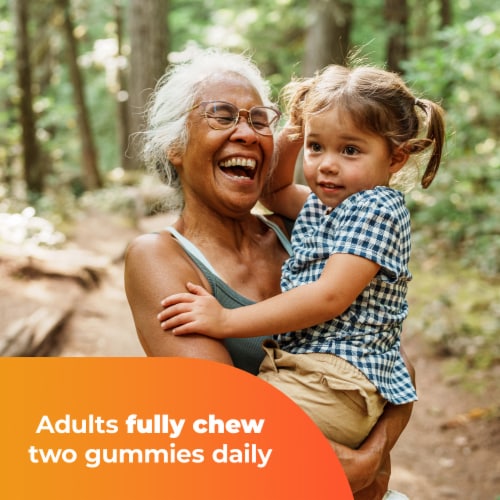One A Day® Women's 50+ Advanced Multivitamin Gummies Perspective: left