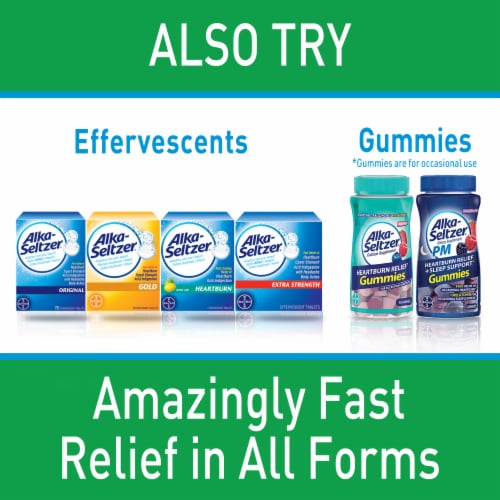 Alka-Seltzer® Assorted Fruit Flavored Extra Strength Heartburn Relief Chewable Tablets Perspective: left