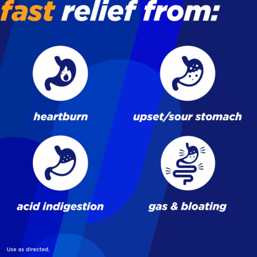 Alka-Seltzer Heartburn + Gas Relief Chews Tropical Punch - 28 ct Perspective: left