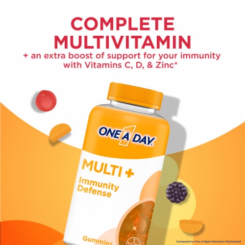 One A Day® Multi + Immunity Defense Perspective: left