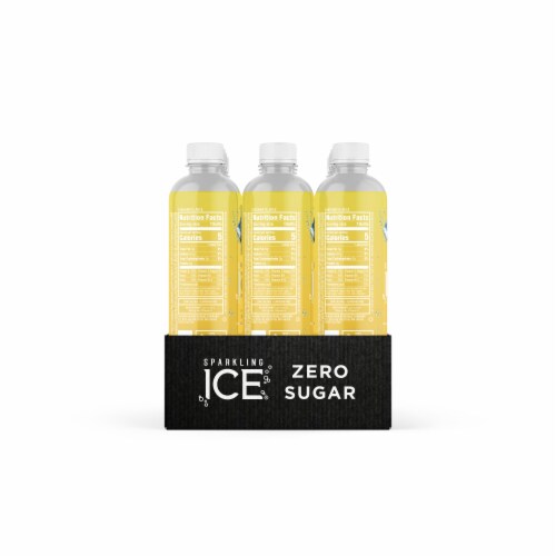 Sparkling Ice® Coconut Pineapple Flavored Sparkling Bottled Water Perspective: left