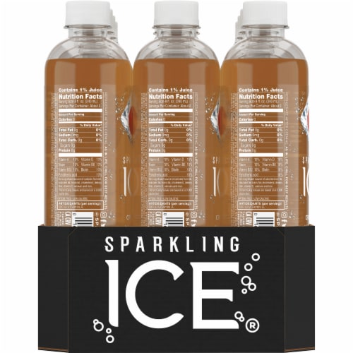 Sparkling Ice® Crisp Apple Sparkling Water Perspective: left