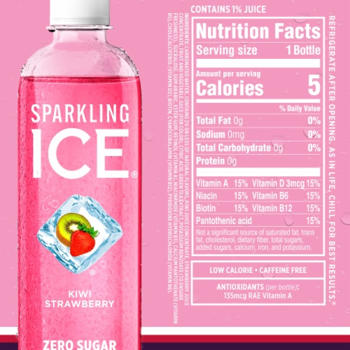 Sparkling Ice Zero Sugar Sparkling Water Variety Pack Perspective: left