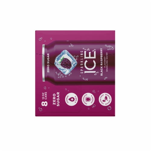 Sparkling Ice Black Raspberry Perspective: left