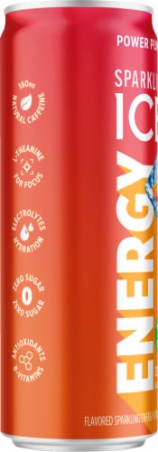 Sparkling Ice® + Energy Power Punch Energy Drink Perspective: left