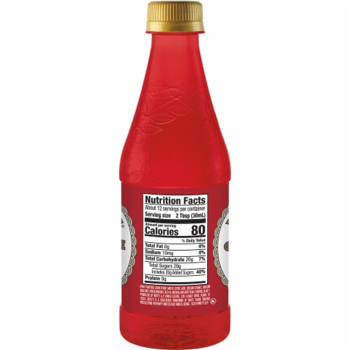 Rose's Grenadine Syrup Perspective: left