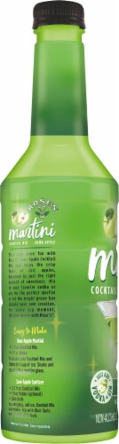 Rose's Sour Apple Martini Cocktail Mix Perspective: left