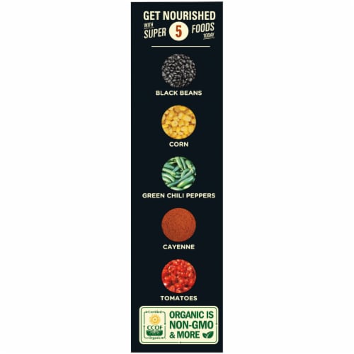 Sweet Earth Vegan Borderless Enchilada Frozen Meal Perspective: left