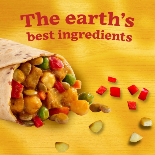 Sweet Earth Vegan The Curry Tiger Burrito Perspective: left