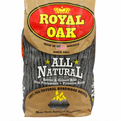 Royal Oak All Natural Charcoal Briquets Perspective: left