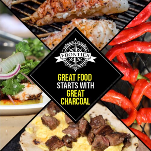 Frontier™ 100% Natural Hardwood Lump Charcoal - Original Perspective: left