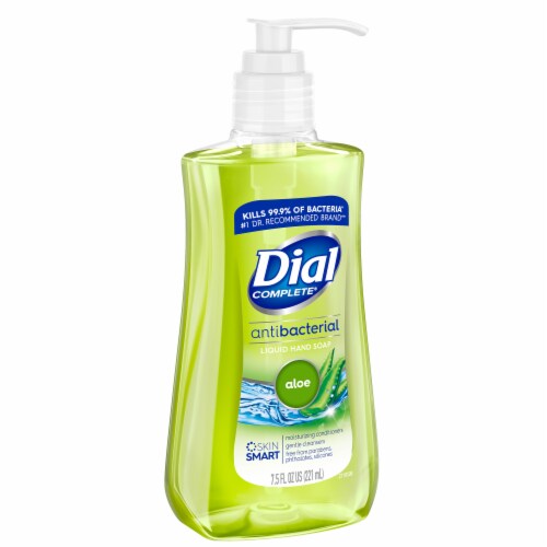 Dial Complete® Aloe Antibacterial Liquid Hand Soap Perspective: left