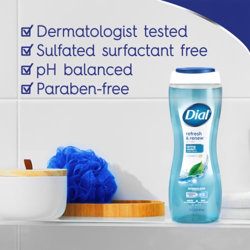 Dial® Spring Water® Hydrating Body Wash Perspective: left