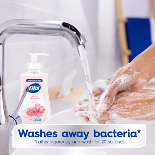 Dial® Cherry Blossom™ Scent Liquid Hand Soap Perspective: left