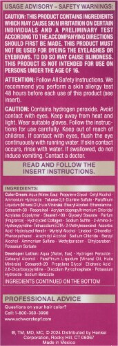Schwarzkopf® Keratin Cocoa Permanent Hair Color Kit Perspective: left