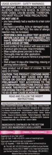 Schwarzkopf® Color Ultime® 4.2 Mahogany Red Permanent Hair Color Perspective: left