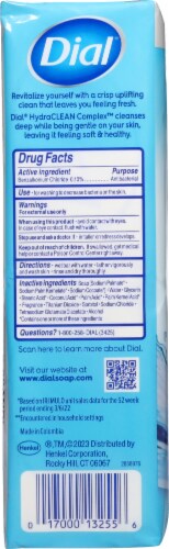 Dial® Antibacterial Deodorant Soap Bars Spring Water® Perspective: left