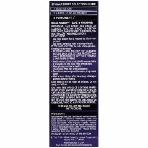 Schwarzkopf Color Ultime Metallic Violet Hair Color Perspective: left
