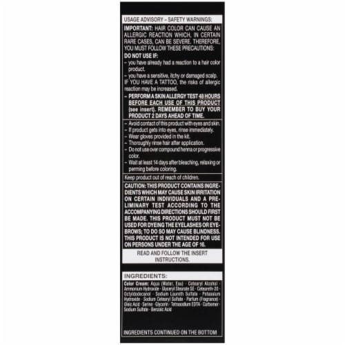 Schwarzkopf® Keratin Color Honey Blonde Permanent Hair Color Perspective: left