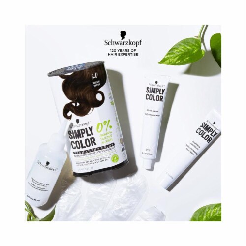 Schwarzkopf® Simply Color Medium Brown 5.0 Hair Color Perspective: left