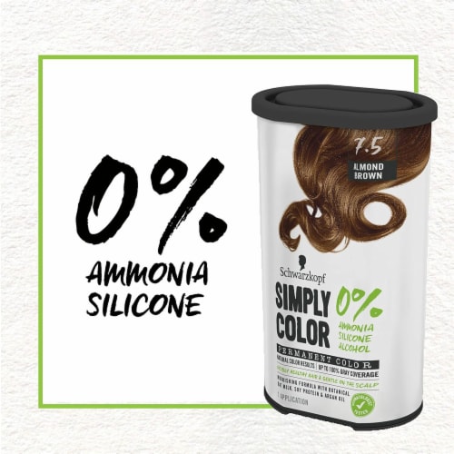 Schwarzkopf Simply Color 3.65 Dark Chocolate Hair Color Perspective: left