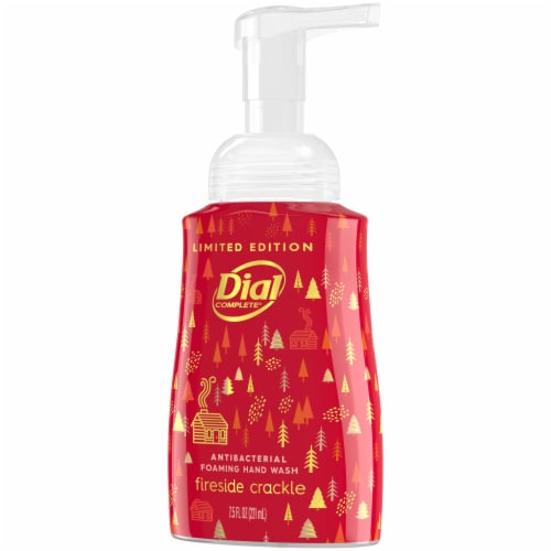 Dial Complete® Limited Edition Fireside Crackle Foaming Hand Wash Perspective: left