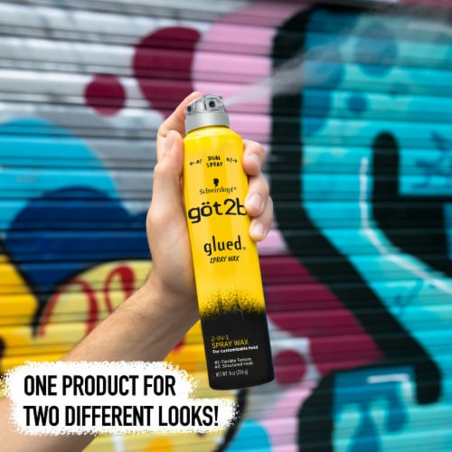 got2b® Glued® 2-In-1 Spray Styling Wax Perspective: left