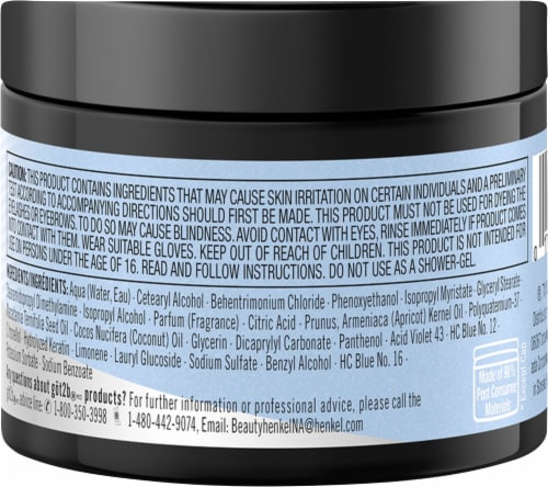 got2b® Color Pop Silver Hair Color Mask Perspective: left