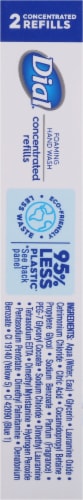 Dial® Sea Breeze Scent Concentrated Foaming Hand Wash Refills Perspective: left
