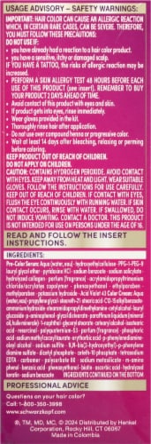 Schwarzkopf Keratin Root Bond Enforcing System Hair Color Kit - Light Brown Perspective: left