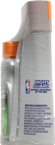 Right Guard Total Defense 5 Fresh Wash Gel Deodorant Perspective: left