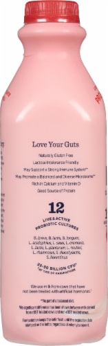 Lifeway® Strawberry Probiotic Low Fat Kefir Drink Perspective: left