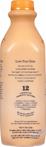 Lifeway® Peach Probiotic Low Fat Kefir Drink Perspective: left