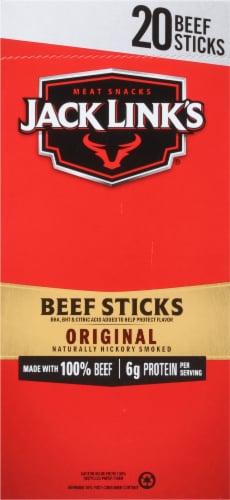 Jack Link's® Original Beef Sticks Perspective: left