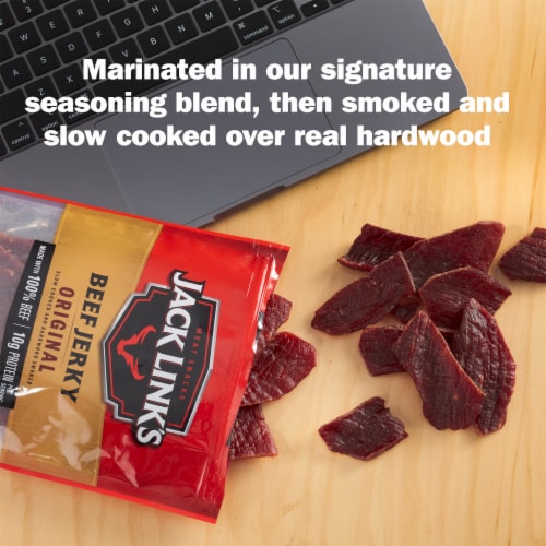 Jack Link's Original Beef Jerky Perspective: left