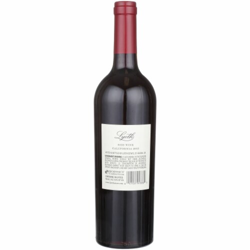 Lyeth Fleur De Lyeth California Red Wine Perspective: left