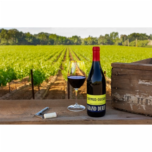 Caymus Suisun Grand Durif California Red Wine Perspective: left