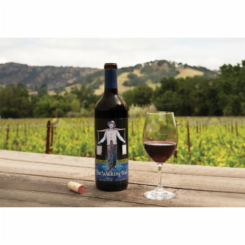 Caymus Suisun The Walking Fool Blend California Red Wine Perspective: left