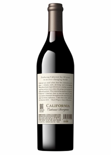 Caymus Vineyards Cabernet Sauvignon California Red Wine Perspective: left