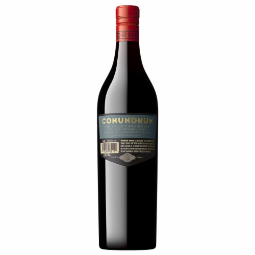 Caymus Vineyards Conundrum Red Wine Perspective: left