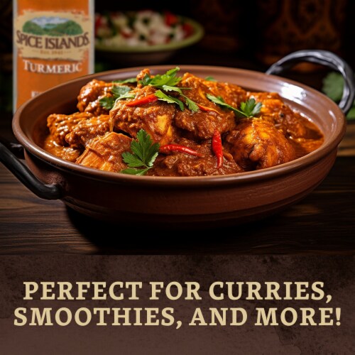 Spice Islands Turmeric, Kosher Perspective: left