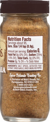 Spice Islands Garam Masala Seasoning Perspective: left