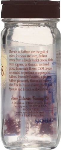 Spice Islands Spanish Threads Saffron, Kosher Perspective: left
