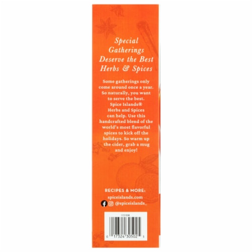 Spice Islands® Mulling Spice Kit Perspective: left