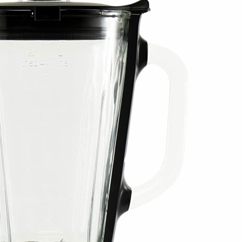 Haden Heritage Retro Style 56 Ounce 5 Speed Blender with Glass Jar, Black/Copper Perspective: left