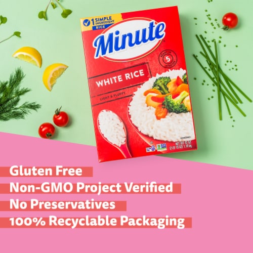 Minute Ready to Serve White Rice, Gluten Free, Non-GMO, No Preservatives,  8.8-Ounce (Pack of 2 BPA-Free Cups) : Packaged Rice Bowls : Grocery &  Gourmet Food 