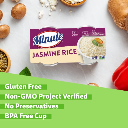 Minute® Ready to Serve Jasmine Rice Perspective: left